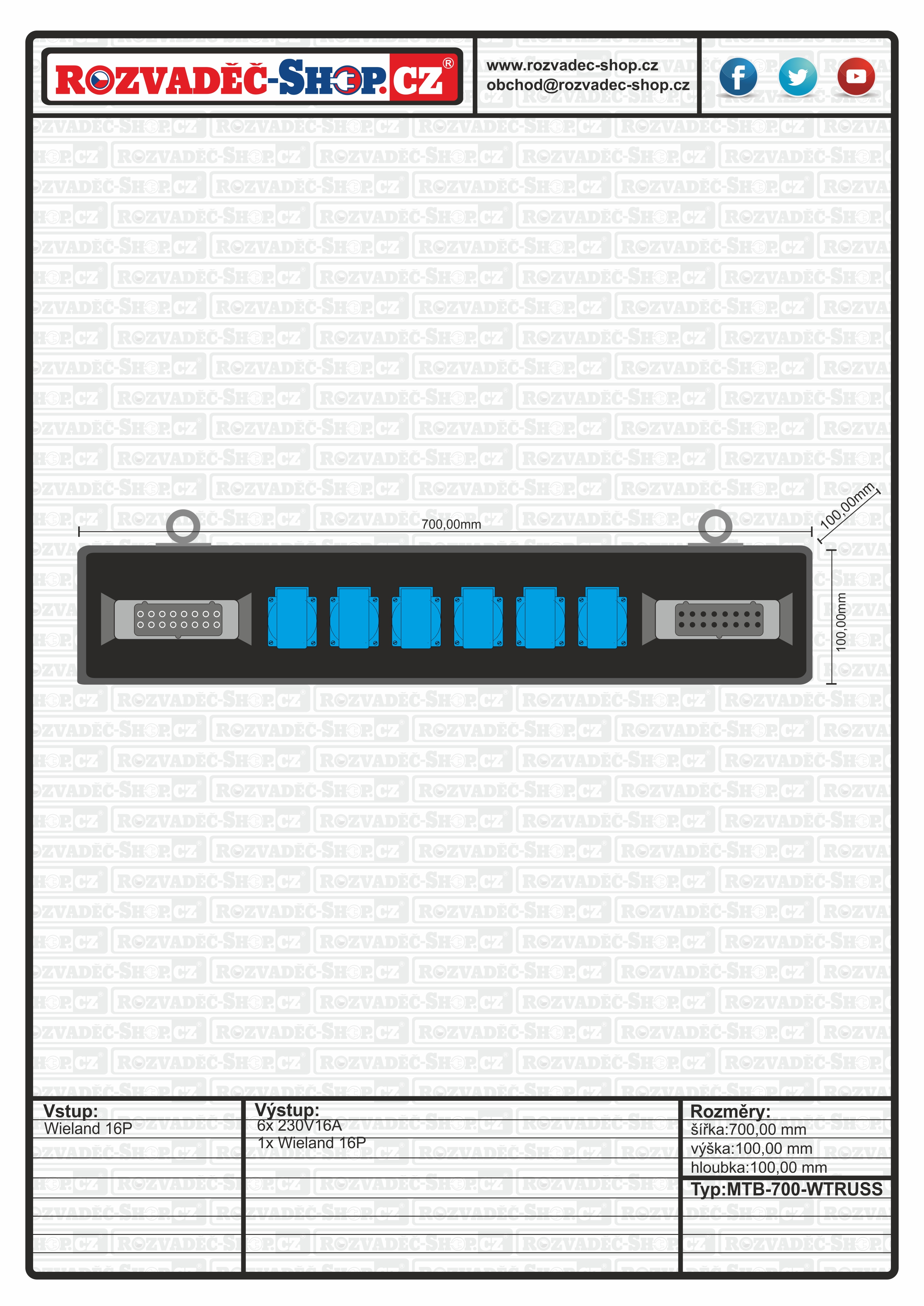 MTB-700-WTRUSS F